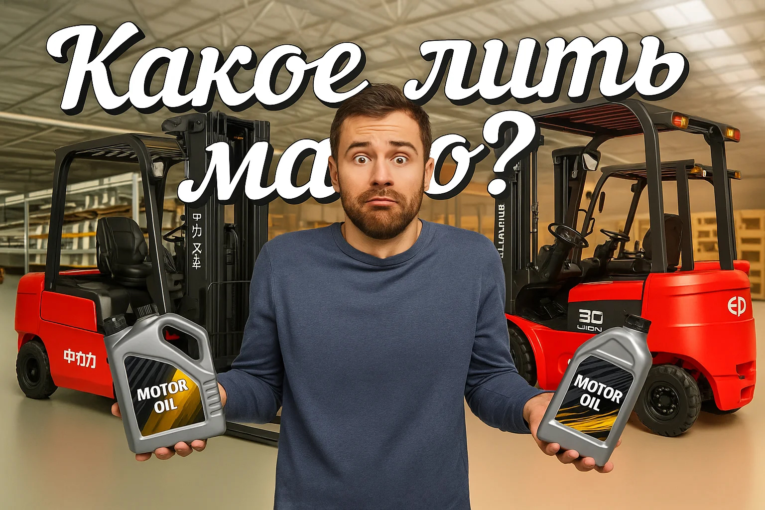 Какое лить масло в дизельный погрузчик